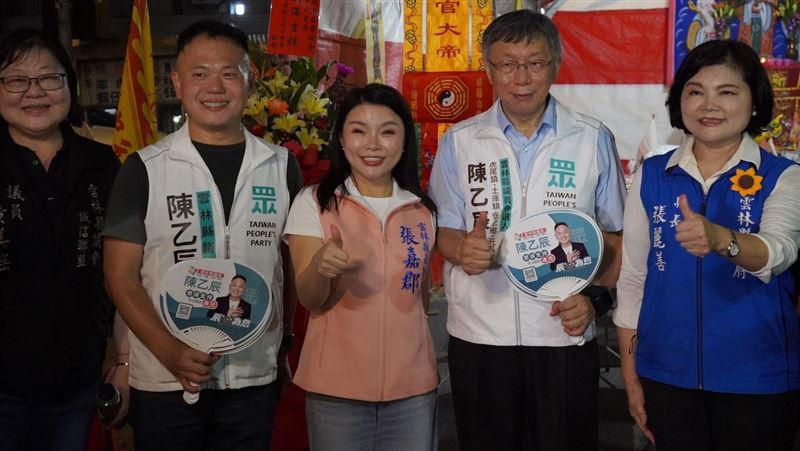 柯文哲肯定張嘉郡深耕基層：未來是好縣長