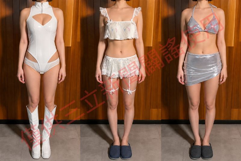 《怪獸公主SP戀愛脈動》安排穿的是這3套服裝,但河北彩花後來卻以尺度太大為由拒絕拍攝。(圖/地球防衛隊娛樂提供)