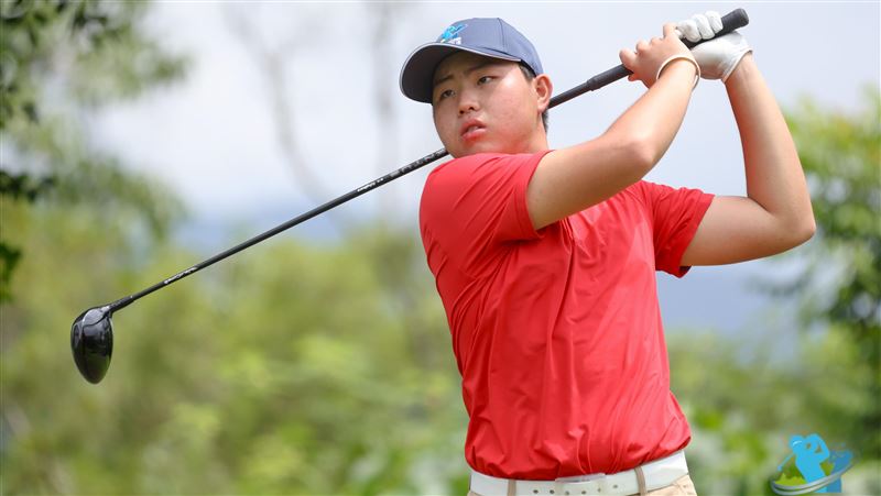 鄭聿呈後9洞狂抓4鳥　退強敵奪男A組冠軍