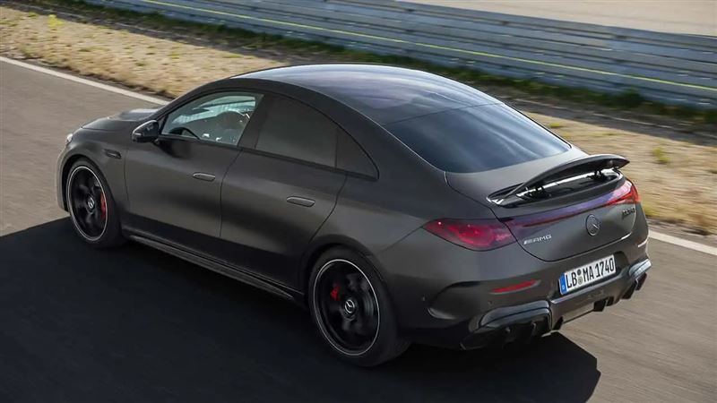 新世代AMG CLA 45是一款純電性能車。(圖/翻攝Mercedes-AMG網站)