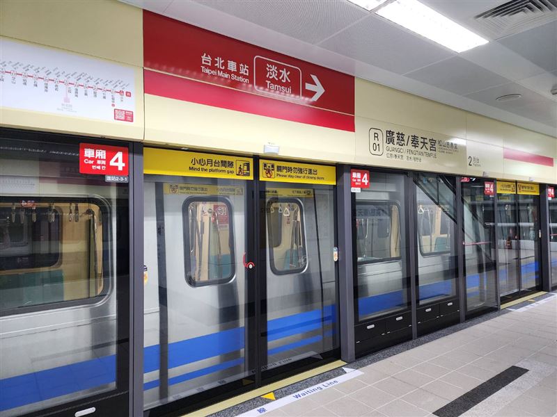 捷運信義東延段將於8月30日正式通車,廣慈/奉天宮站當日13時50分開放旅客進站,14時發出首班列車。(圖/翻攝自北捷官網)