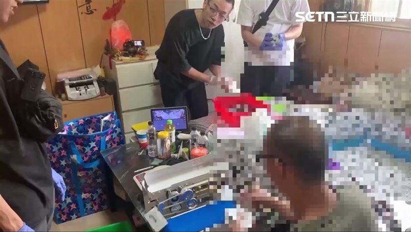 竹聯堂口結盟販毒　一條龍產線半天3千包
