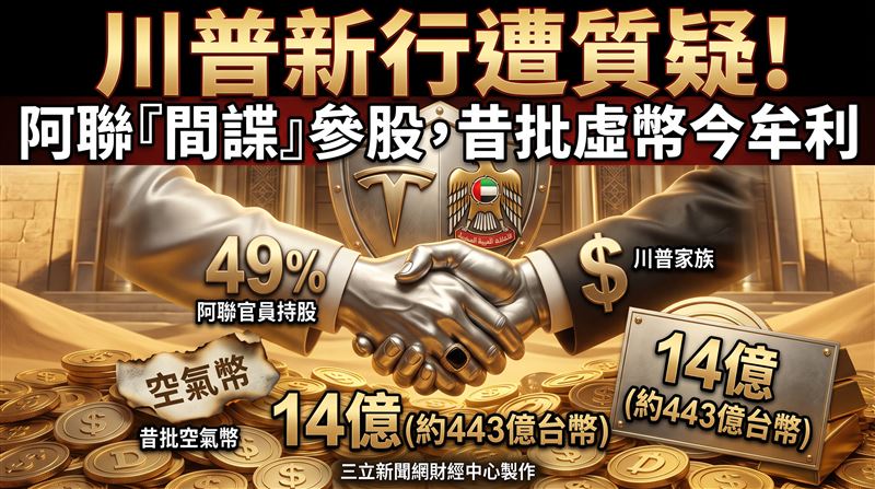 「間諜酋長」控川普新銀行近半股份遭質疑
