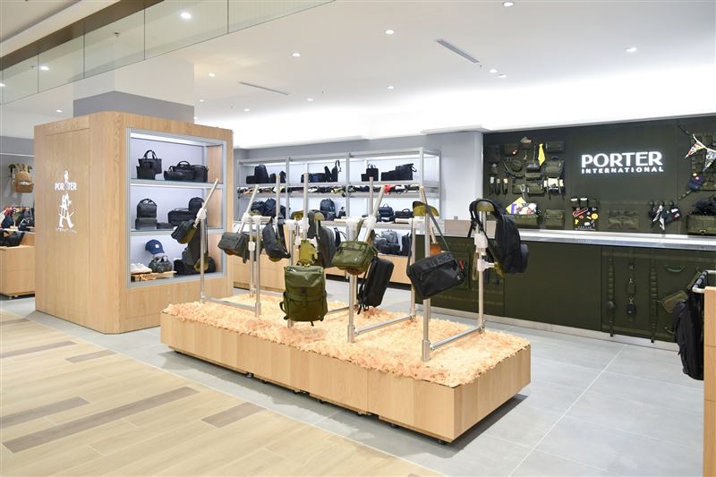 PORTER INTERNATIONAL在遠東Garden City正式揭幕全新店鋪。(圖/品牌業者提供)