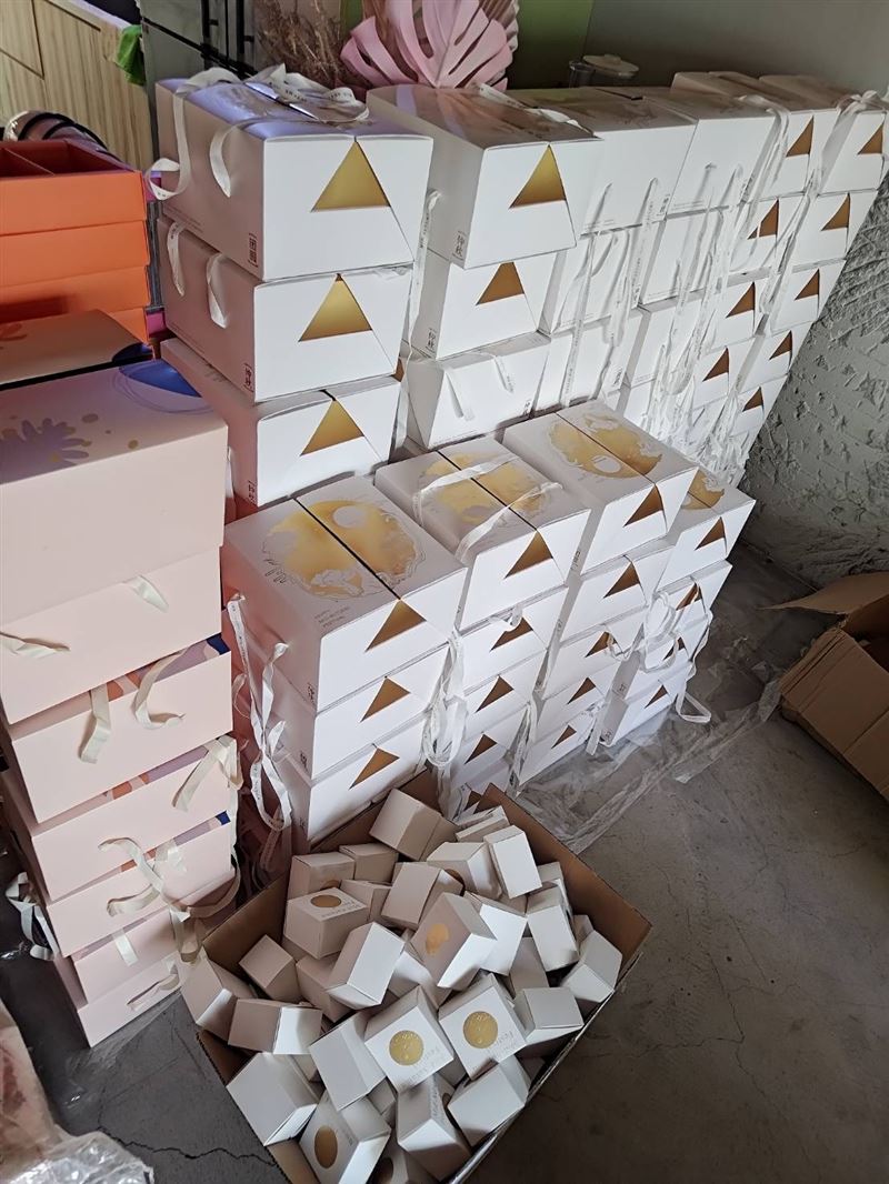 林美貞自曝近期湧入大量中秋禮盒訂單。(圖/艾迪生提供)