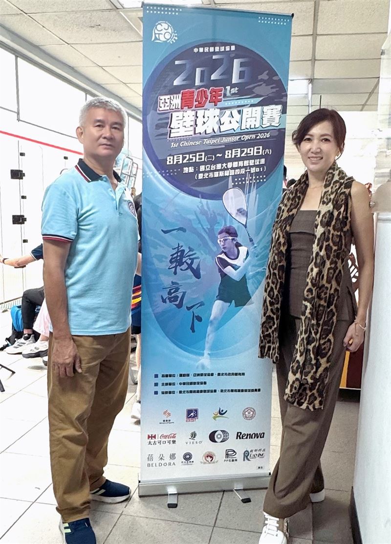 廖家儀期待國家能投入更多資源，盼共同爭取2028年奧運壁球選手資格。（圖／民視提供）