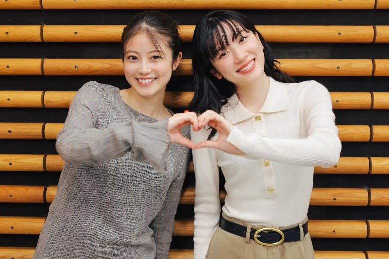 永野芽郁(右)與今田美櫻曾是好友,然而邀約新劇竟遭拒絕。(圖/翻攝自日網)