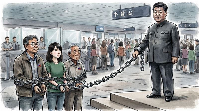 民眾赴中竟遭高壓訊問　官員：沒事別去！