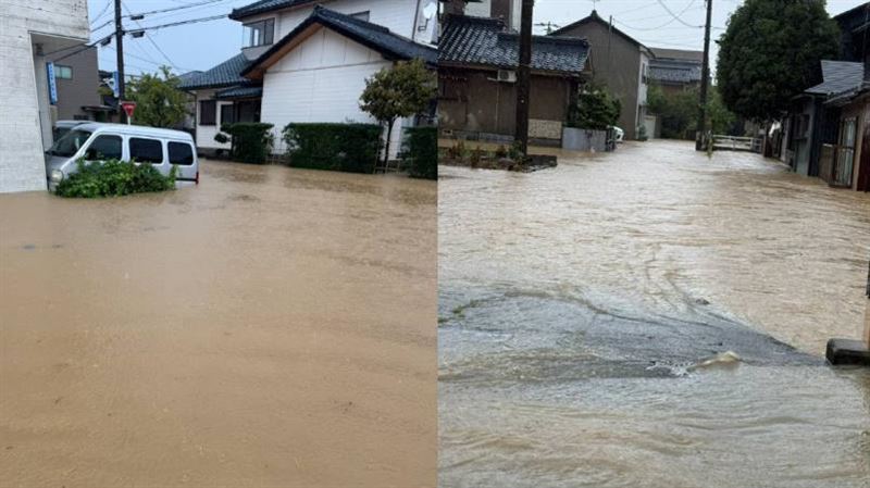 破紀錄暴雨 日氣象廳向3市發最高等級警報