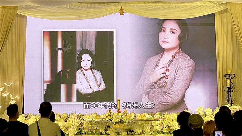 陳盈潔出殯"兒子"陪到火葬　女星瞻仰遺容