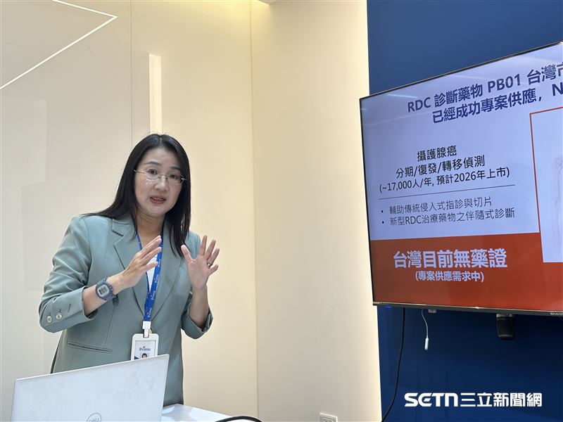 攝護腺癌是台灣男性不可忽視的癌症之一!根據國健署癌症登記資料,攝護腺癌發生人數近年明顯增加,也因此,如何透過更精準的方式掌握病灶、協助後續醫療判斷,成為黃雅瑤博士與團隊持續投入的方向之一。對她而言,這不只是一項研發題目,身為家中男性成員眾多的母親、妻子與女兒,更讓這項研究多了一份貼近家人的意義。(圖/記者張雅筑攝)