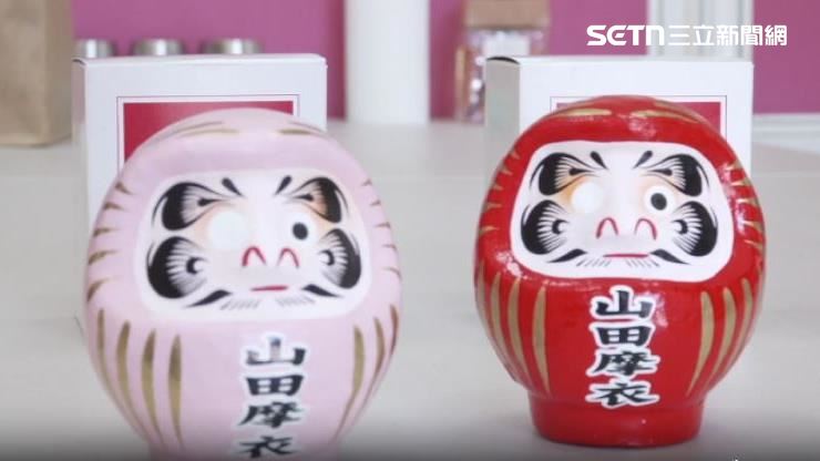 獨／競選小物出奇招　訂製達摩邀祈福應援