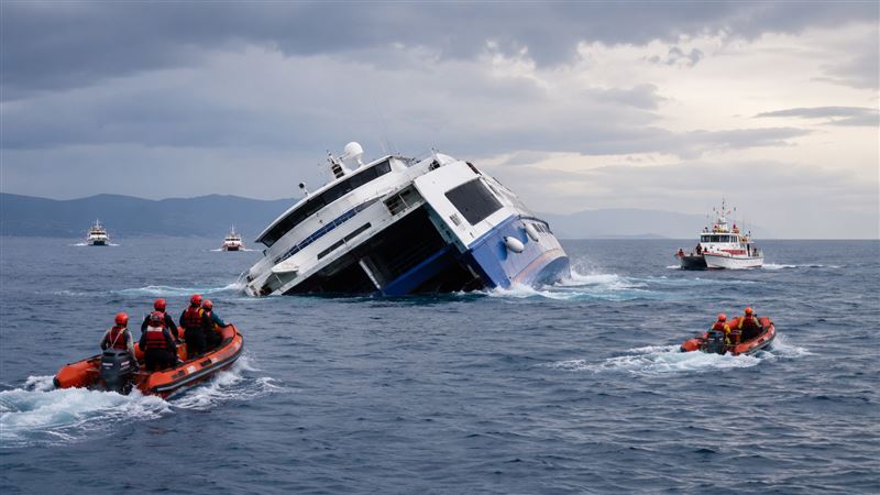 260人渡輪賽普勒斯外海翻覆 當局緊急救援