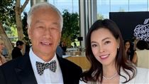 曾馨瑩赴美同框郭台銘　甜喊他「這名字」