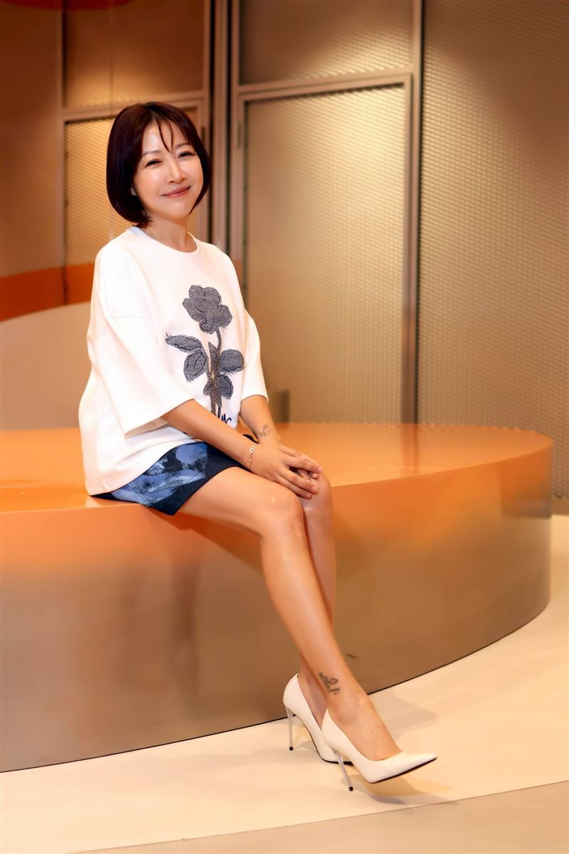 余皓然嫁王中平後面臨債務苦惱。(圖/記者鄭孟晃攝影)