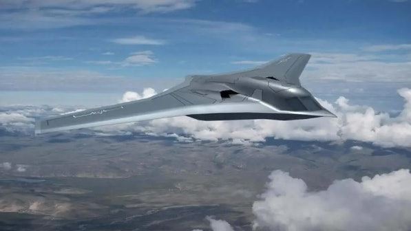 轟-20為中國新一代遠程戰略轟炸機,模仿美軍F-117夜鷹戰鬥攻擊機、B-2幽靈戰略轟炸機設計。(圖/翻攝維基百科)