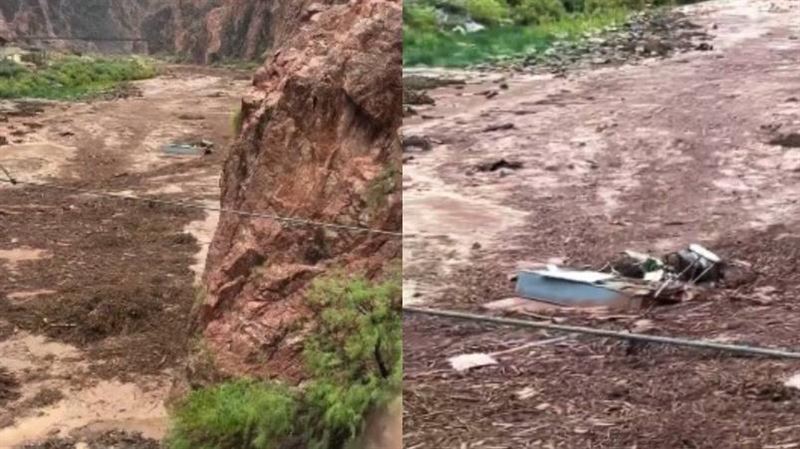 美大峽谷暴洪至少20人失蹤　恐怖畫面曝光