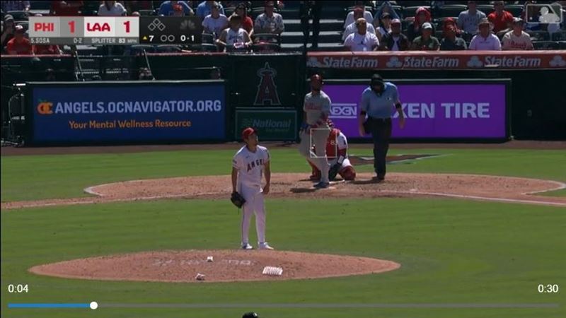 菊池雄星被擊出超前比數陽春砲。(圖/翻攝自MLB官網)