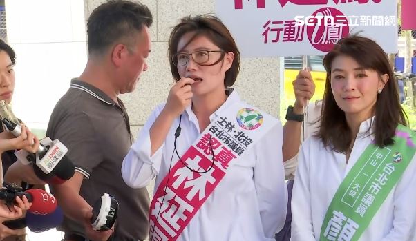 林延鳳酸蔣萬安,不要忘記自己的市政不如陳其邁(圖/翻攝畫面)