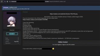 Zeabur災情擴大？暗網開賣612GB完整資料