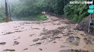 連夜豪雨炸台東！南迴公路多路段慘現泥流