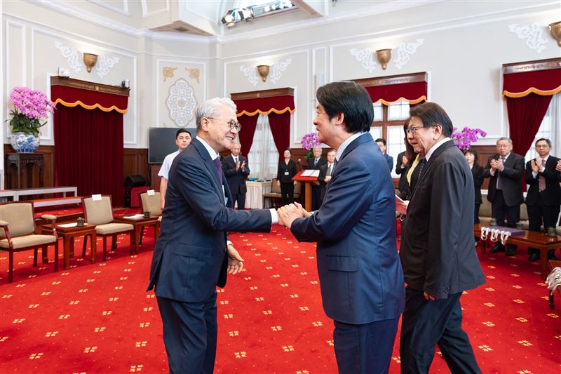 賴清德總統今(31)日上午接見「中華民國工商協進會第27屆新任理監事」。(圖/總統府提供)