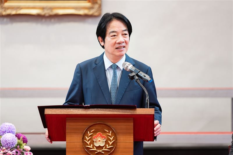 賴清德總統致詞。(圖/總統府提供)