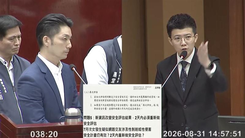 苗博雅當面通報蔣萬安：10歲女童是性剝削