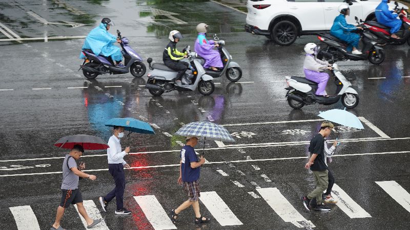 新／2縣市大雨特報　一路下到晚上