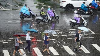 新／2縣市大雨特報　一路下到晚上
