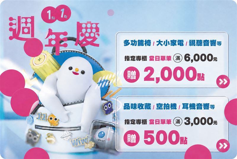 三創生活11週年慶。(圖/品牌業者提供)
