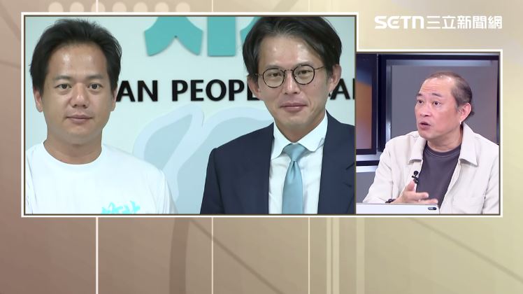 資深媒體人康仁俊說藍白選情。（圖／前進新台灣）