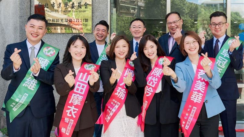 綠正國會新北隊登記　替蘇巧慧搶議會過半