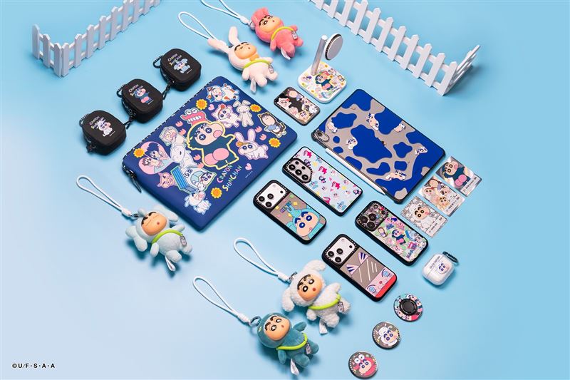 全新蠟筆小新 x CASETiFY聯名系列結合趣味變裝與不同動物角色。(圖/品牌業者提供)