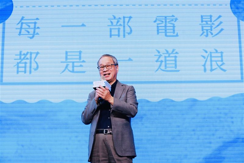 文化部長李遠出席「臺灣電影 億起造浪」聯合行銷記者會。(圖/國片聯合行銷委員會提供)
