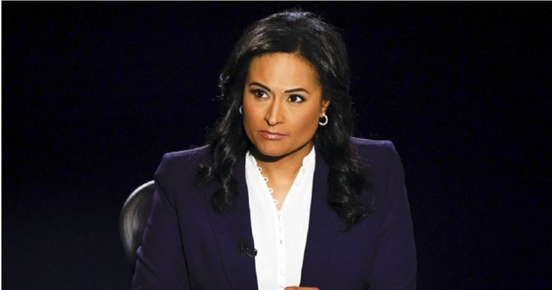《國家廣播公司》(NBC)知名新聞記者克莉絲汀韋爾克(Kristen Welker)。(圖/達志/美聯社)