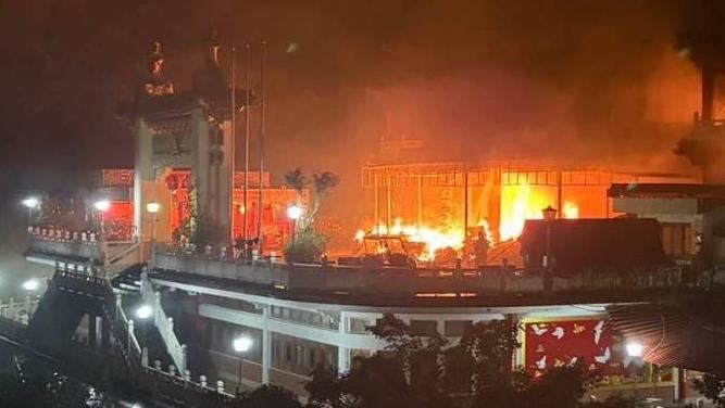 指南宮大火　名俗專家提醒：先「送火煞」