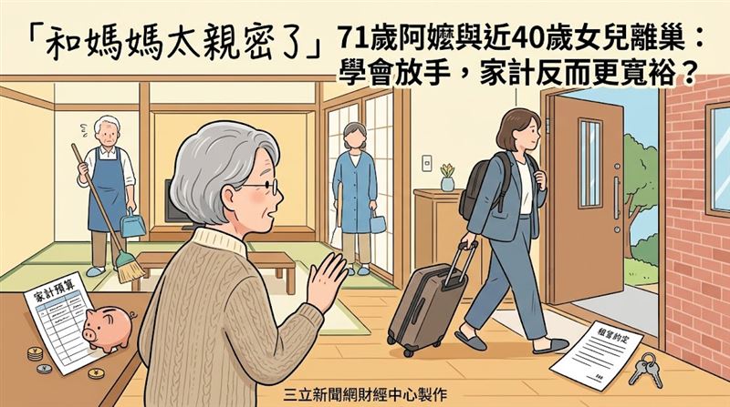 女兒搬走後　母親愣住了