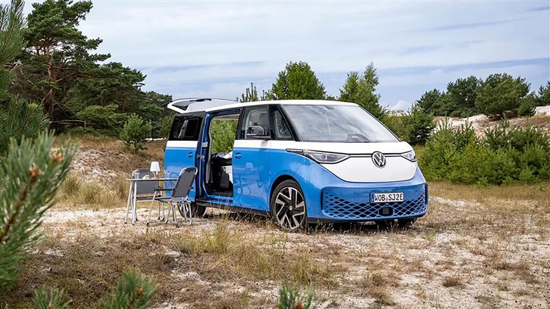 福斯ID. California Cruise電動露營車。(圖/翻攝Volkswagen網站)