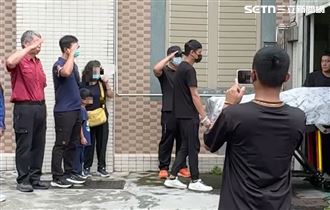 殉職勇消相驗！老母幼子現身醫院身影惹淚