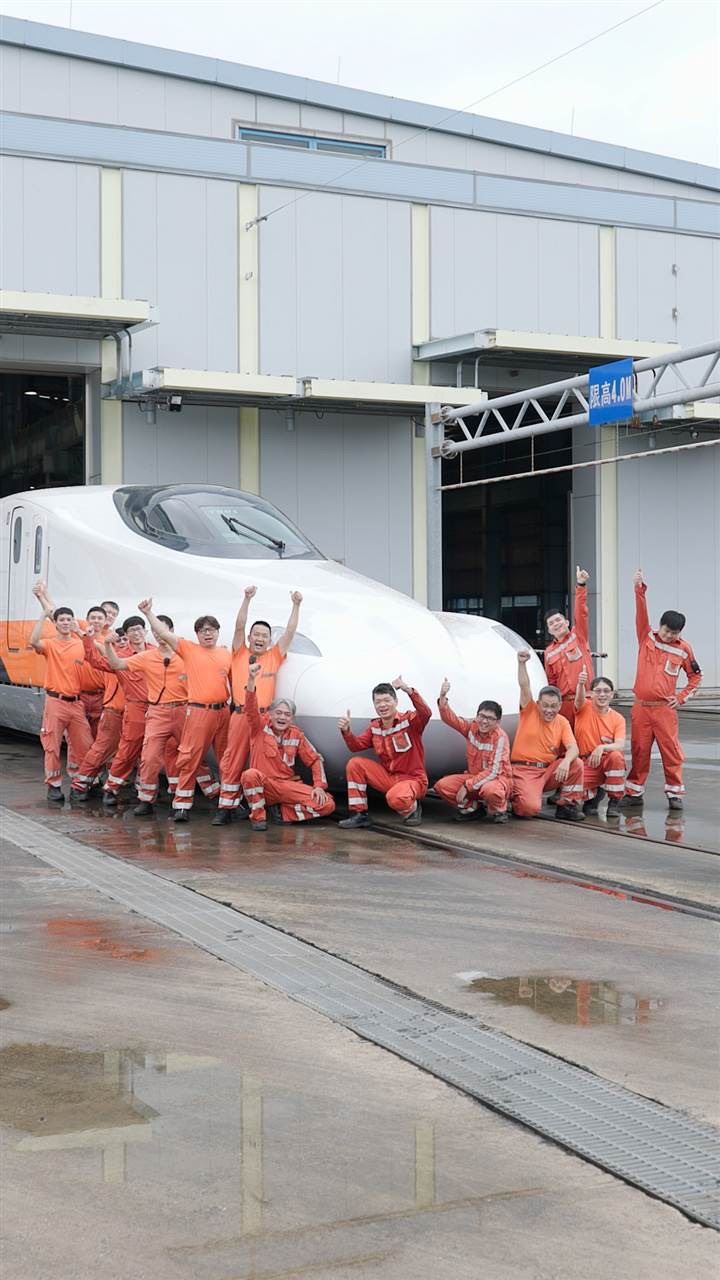 N700ST上線前共有69項檢測,內容涵蓋性能安全、列車設備及服務設施三大面向。(圖/高鐵提供)