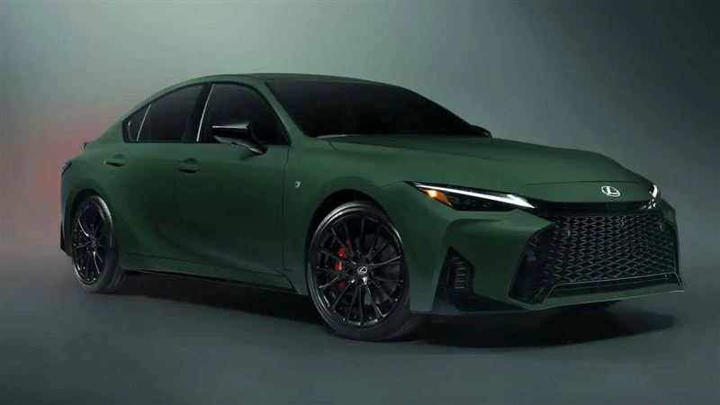 Lexus IS Special Appearance Package限定版。(圖/翻攝Lexus網站)