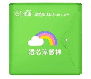 愛康透芯涼感棉結合精油設計,維持私密肌舒適。(圖/Coupang酷澎提供)