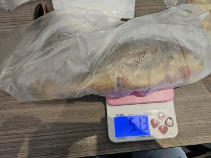 都一處內湖店之黃魚檢出「恩氟喹啉羧酸」0.02 ppm(標準:不得檢出)。(台北市衛生局提供)