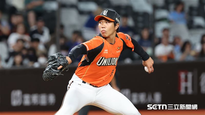 統一獅先發投手從銳力獅更換為林易霆。(圖/記者劉彥池攝影)