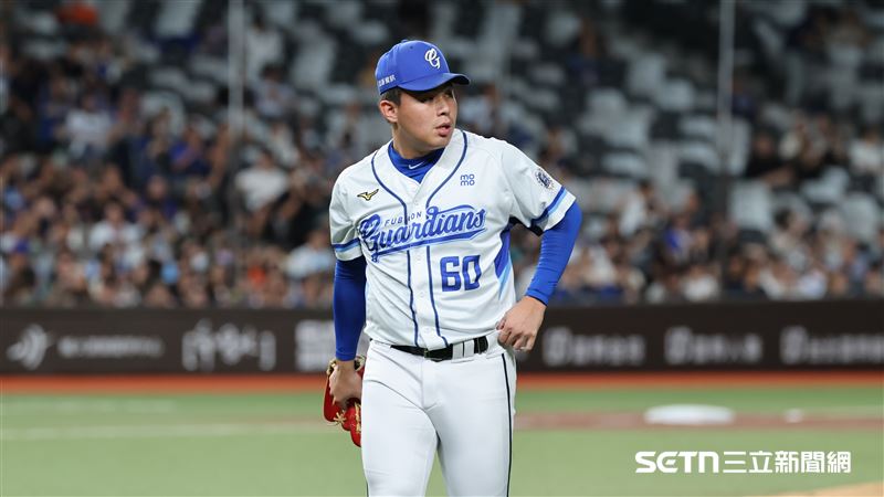 富邦悍將終結者曾峻岳。(圖/記者劉彥池攝影)