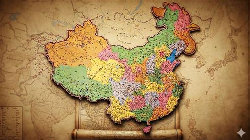 中國地圖為何像公雞？還有人記得秋海棠嗎