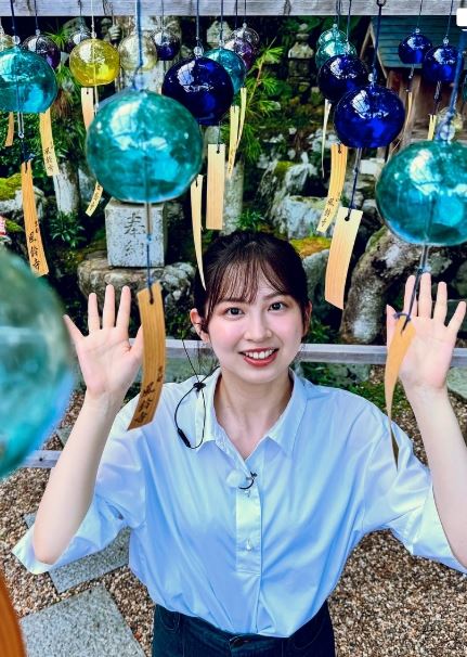 西尾桃在稍後直播中道歉。(圖/翻攝自X)