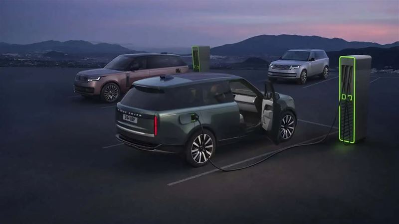 Range Rover Electric搭配800V架構與350kW快充。(圖/翻攝JLR網站)