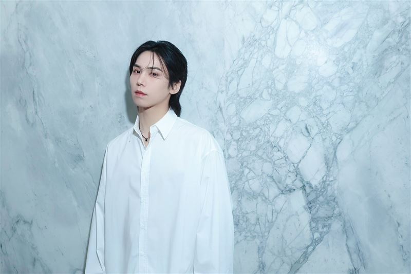 韓國唱跳歌手ROCKY，今年8月帶著全新專輯回歸。（圖／記者田俊彥攝影）